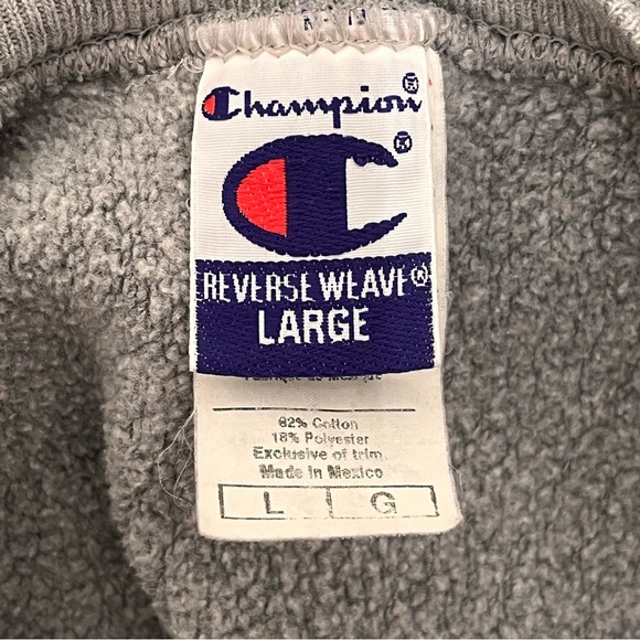 Vintage 90s University Of Pennsylvania Sweatshirt Champion Reverse Weave Large - Picture 11 of 14
